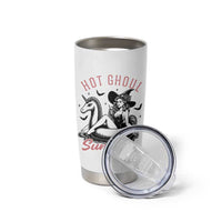 Hot Ghoul Summer Tumbler Cup Retro Pin Up Witch Summerween Summer Beach Halloween Vibes