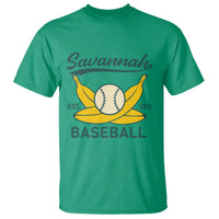 Retro Savannah Baseball Est. 2016 T Shirt Funny Banana and Ball Vintage Sports - Wonder Print Shop