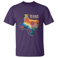 Texas Floral Boho T Shirt For the Love of the Texas Hill Country Southern Pride - Wonder Print Shop
