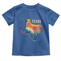 Texas Floral Boho Toddler T Shirt For the Love of the Texas Hill Country Southern Pride - Wonder Print Shop