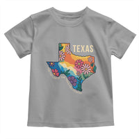 Texas Floral Boho Toddler T Shirt For the Love of the Texas Hill Country Southern Pride - Wonder Print Shop