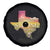 Hill Country Strong Texas Spare Tire Cover Sunset Bluebonnet Resilience - Wonder Print Shop