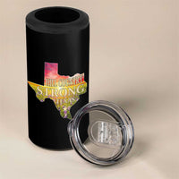 Hill Country Strong Texas 4 in 1 Can Cooler Tumbler Sunset Bluebonnet Resilience - Wonder Print Shop