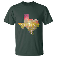 Hill Country Strong Texas T Shirt Sunset Bluebonnet Resilience - Wonder Print Shop
