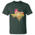 Hill Country Strong Texas T Shirt Sunset Bluebonnet Resilience - Wonder Print Shop