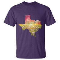 Hill Country Strong Texas T Shirt Sunset Bluebonnet Resilience - Wonder Print Shop