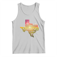 Hill Country Strong Texas Tank Top Sunset Bluebonnet Resilience - Wonder Print Shop