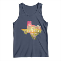 Hill Country Strong Texas Tank Top Sunset Bluebonnet Resilience - Wonder Print Shop