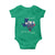 For the Love of the Texas Hill Country Baby Onesie Bluebonnet Floral Patriotic Flag - Wonder Print Shop