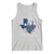 For the Love of the Texas Hill Country Tank Top Bluebonnet Floral Patriotic Flag - Wonder Print Shop