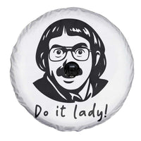 Funny Do It Lady Spare Tire Cover Mustache Guy Meme Parody - Wonder Print Shop
