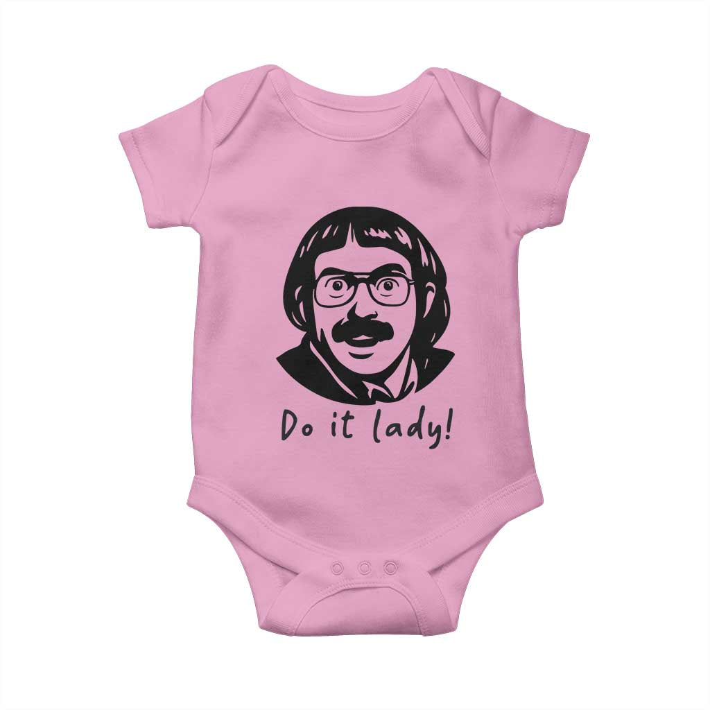 Funny Do It Lady Baby Onesie Mustache Guy Meme Parody - Wonder Print Shop