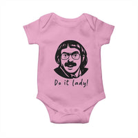 Funny Do It Lady Baby Onesie Mustache Guy Meme Parody - Wonder Print Shop