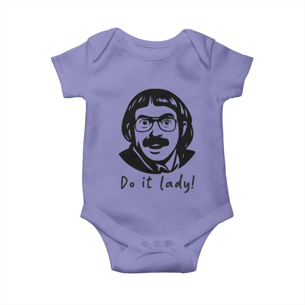 Funny Do It Lady Baby Onesie Mustache Guy Meme Parody - Wonder Print Shop