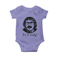 Funny Do It Lady Baby Onesie Mustache Guy Meme Parody - Wonder Print Shop