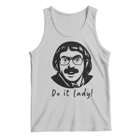 Funny Do It Lady Tank Top Mustache Guy Meme Parody - Wonder Print Shop