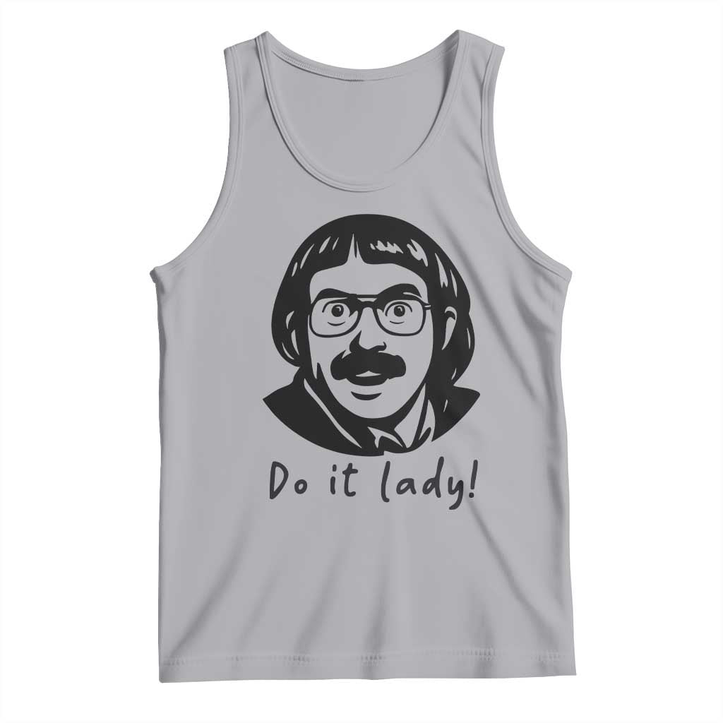 Funny Do It Lady Tank Top Mustache Guy Meme Parody - Wonder Print Shop