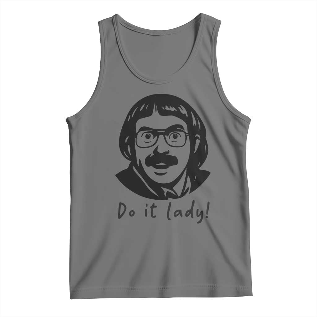 Funny Do It Lady Tank Top Mustache Guy Meme Parody - Wonder Print Shop