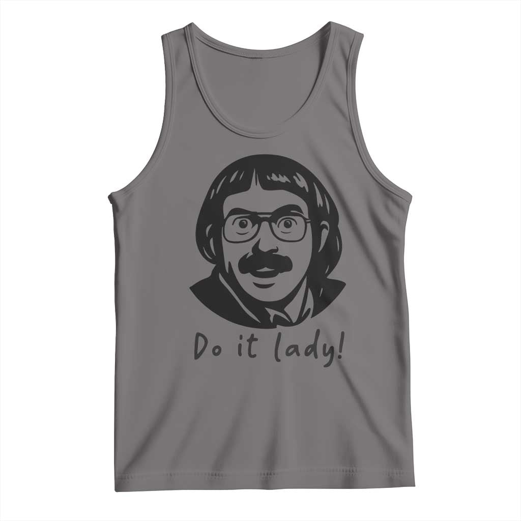 Funny Do It Lady Tank Top Mustache Guy Meme Parody - Wonder Print Shop