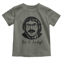 Funny Do It Lady Toddler T Shirt Mustache Guy Meme Parody - Wonder Print Shop
