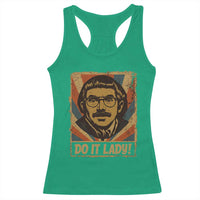 Funny Do It Lady Vintage Racerback Tank Top Retro 70s Mustache Guy Meme Parody - Wonder Print Shop