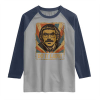 Funny Do It Lady Vintage Raglan Shirt Retro 70s Mustache Guy Meme Parody - Wonder Print Shop