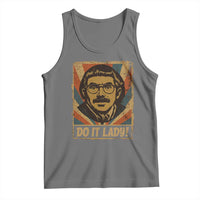 Funny Do It Lady Vintage Tank Top Retro 70s Mustache Guy Meme Parody - Wonder Print Shop