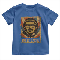 Funny Do It Lady Vintage Toddler T Shirt Retro 70s Mustache Guy Meme Parody - Wonder Print Shop