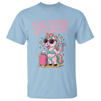 Funny Girls Trip Unicorn T Shirt Bags Packed Flaps Waxed No Turning Back Bikini Vacation Bachelorette - Wonder Print Shop