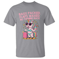 Funny Girls Trip Unicorn T Shirt Bags Packed Flaps Waxed No Turning Back Bikini Vacation Bachelorette - Wonder Print Shop