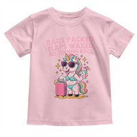 Funny Girls Trip Unicorn Toddler T Shirt Bags Packed Flaps Waxed No Turning Back Bikini Vacation Bachelorette - Wonder Print Shop