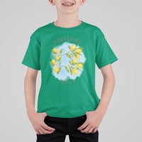 Portofino Italy Lemons T Shirt For Kid Vintage Coastal Europe Travel Summer Vibe Aesthetic - Wonder Print Shop