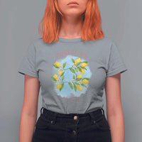 Portofino Italy Lemons T Shirt For Women Vintage Coastal Europe Travel Summer Vibe Aesthetic - Wonder Print Shop