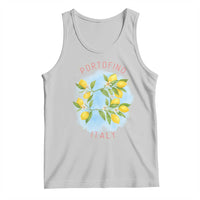 Portofino Italy Lemons Tank Top Vintage Coastal Europe Travel Summer Vibe Aesthetic - Wonder Print Shop