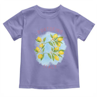 Portofino Italy Lemons Toddler T Shirt Vintage Coastal Europe Travel Summer Vibe Aesthetic - Wonder Print Shop