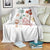 Il Mercato Italian Food Market Aesthetic Throw Blanket Summer Amalfi Coast La Dolce Vita TS02