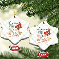 Il Mercato Italian Food Market Aesthetic Ceramic Ornament Summer Amalfi Coast La Dolce Vita - Wonder Print Shop