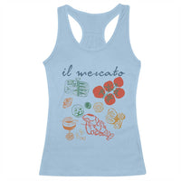 Il Mercato Italian Food Market Aesthetic Racerback Tank Top Summer Amalfi Coast La Dolce Vita TS02