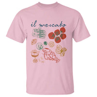 Il Mercato Italian Food Market Aesthetic T Shirt Summer Amalfi Coast La Dolce Vita TS02