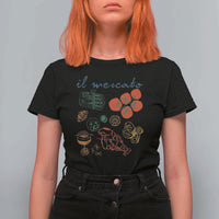 Il Mercato Italian Food Market Aesthetic T Shirt For Women Summer Amalfi Coast La Dolce Vita TS02