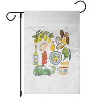 Italian Summer Scrapbook Garden Flag Limoncello Seafood Coastal Italy La Dolce Vita TS02