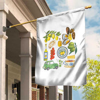 Italian Summer Scrapbook Garden Flag Limoncello Seafood Coastal Italy La Dolce Vita TS02