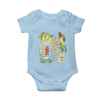 Italian Summer Scrapbook Baby Onesie Limoncello Seafood Coastal Italy La Dolce Vita TS02