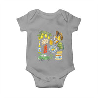 Italian Summer Scrapbook Baby Onesie Limoncello Seafood Coastal Italy La Dolce Vita TS02