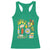 Italian Summer Scrapbook Racerback Tank Top Limoncello Seafood Coastal Italy La Dolce Vita - Wonder Print Shop