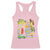 Italian Summer Scrapbook Racerback Tank Top Limoncello Seafood Coastal Italy La Dolce Vita - Wonder Print Shop