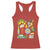Italian Summer Scrapbook Racerback Tank Top Limoncello Seafood Coastal Italy La Dolce Vita - Wonder Print Shop