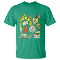 Italian Summer Scrapbook T Shirt Limoncello Seafood Coastal Italy La Dolce Vita TS02