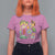 Italian Summer Scrapbook T Shirt For Women Limoncello Seafood Coastal Italy La Dolce Vita TS02