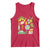 Italian Summer Scrapbook Tank Top Limoncello Seafood Coastal Italy La Dolce Vita TS02